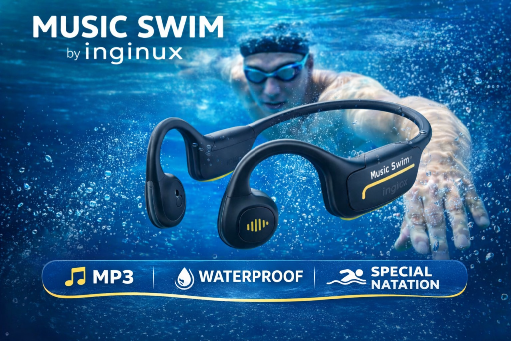 casque conduction osseuse mp3 natation copie