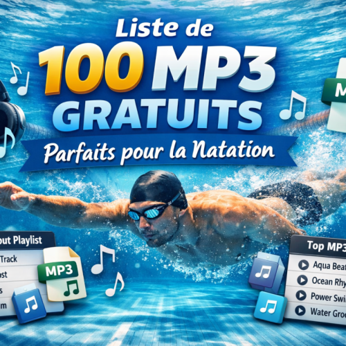 Liste de 100 MP3 gratuits parfaits pour la natation